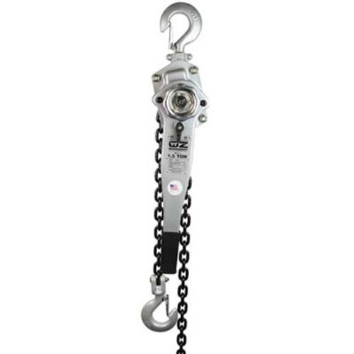 Oz Lifting Industrial Lever Hoist 1-1/2 Ton Capacity 20' Lift