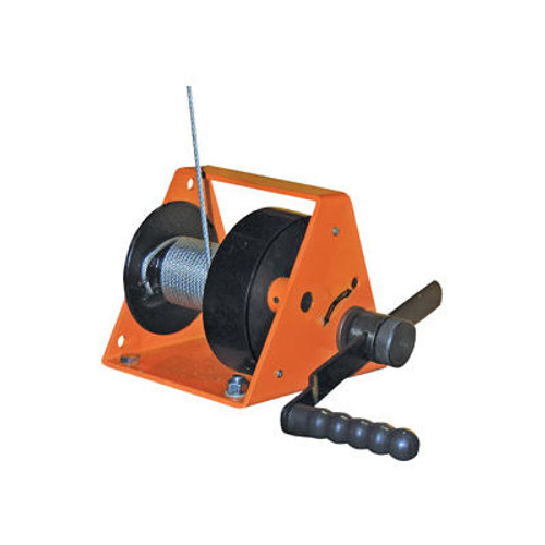 Hand Operated Standard Gear Winch Hwg-600 600 Lb. Capacity