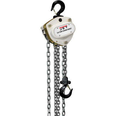 JetA« L100 Series Manual Chain Hoist W/Overload Protection 1/4 Ton,15Ft Lift