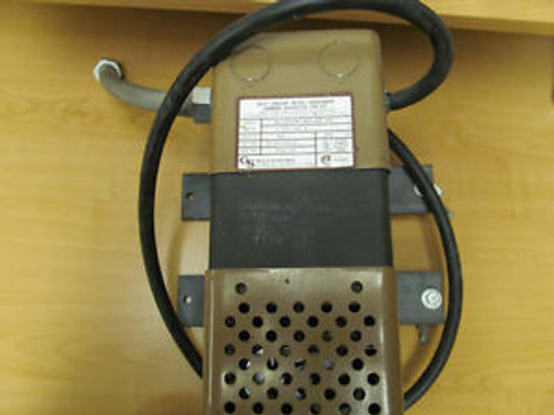 Used SOLA 23-23-125-8 Constant Voltage Transformer Harmonic Neutralized Type CVS