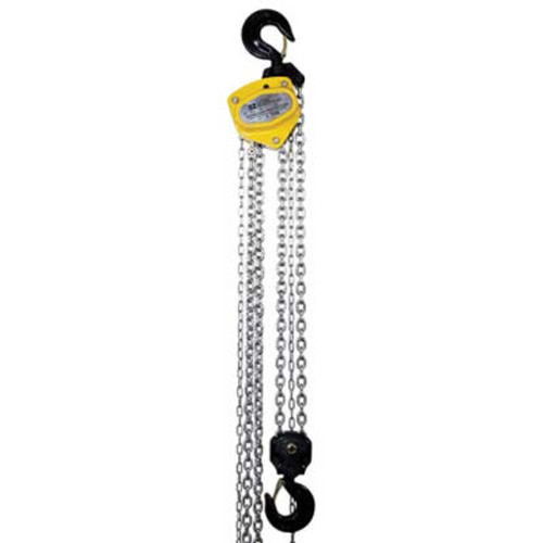 OZ Lifting Manual Chain Hoist w/Std. Overload Protection 3 Ton Capacity 10' Lift