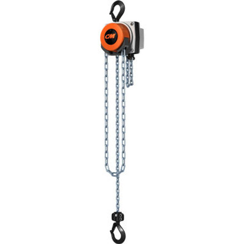 CM Hurricane 360A°Hand Chain Hoist, 1/2 Ton, 20 Ft. Lift