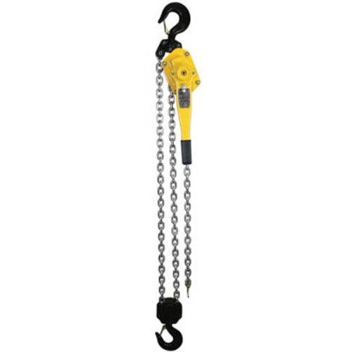 OZ Lifting Lever Hoist With Std. Overload Protection 6 Ton Capacity 5' Lift