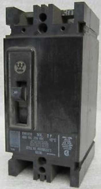 WESTINGHOUSE  EHB2030  480 VAC  30 Amp  2 Pole CIRCUIT BREAKER