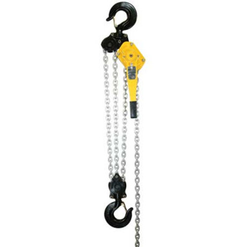 OZ Lifting Lever Hoist With Std. Overload Protection 9 Ton Capacity 10' Lift