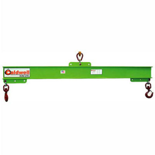 Caldwell 416-1/4-2, Composite Adjustable Spreader Lifting Beam, 14 Ton Capacity, 2' Hook Spread