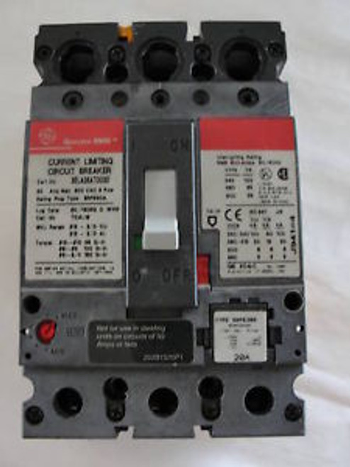 GENERAL ELECTRIC SELA36AT0030 CIRCUIT BREAKER 30 AMPS