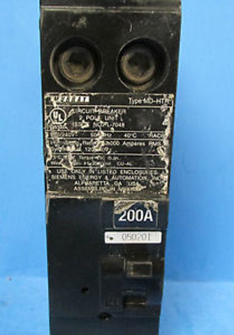 MURRAY TYPE MD-HTR 2 POLE 200 AMP CIRCUIT BREAKER ...... WI-84