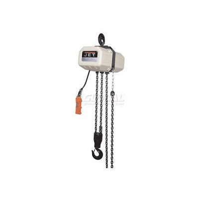 JETA® Electric Chain Hoist 1 Ton, 15' Lift, 1 Phase 115/230V