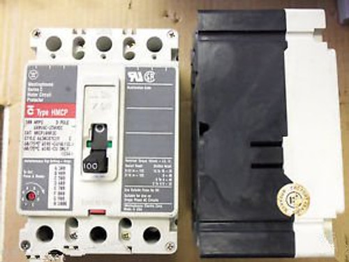 Westinghouse HMCP HMCP100R3C 3 pole 100 amp breaker paper label