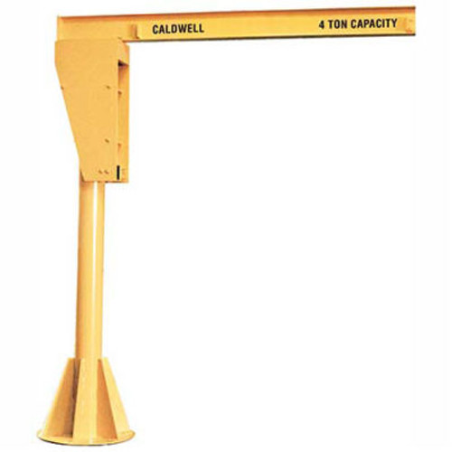 Caldwell A360-1/4-10/10, Floor Mounted Jib Crane, 1/4 Ton, 10' Height, 10' Span