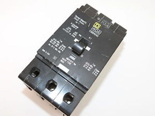 Used Square D EGB34040 3p 40a 480/277v Circuit Breaker 1-yr Warranty