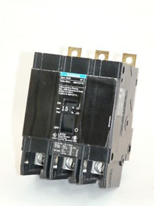 Used Siemens BQD345 BQD 3 pole 45 amp 277 volt Bolt In Circuit Breaker