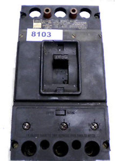 (8103) Westinghouse JA3150SW 150 AMP Circuit Breaker