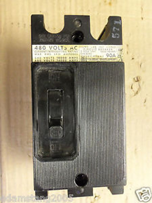 ITE Gould EH2 2 pole 90 amp 480v EH2-B090 Circuit Breaker