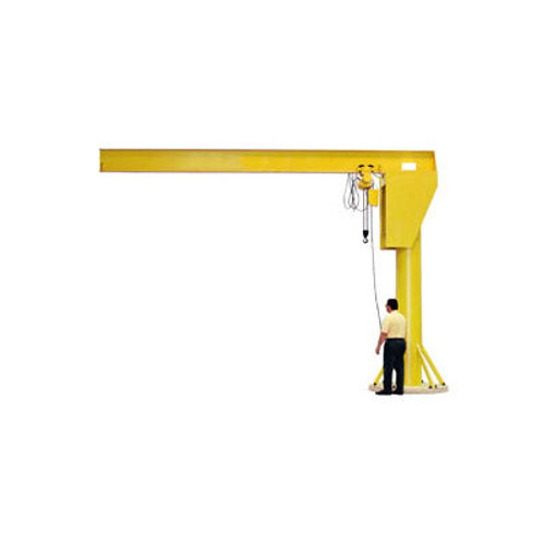 Abell-HoweA® Heavy Duty Floor Crane 4B0373 2000 Lb. Cap. 16' Span 10' Under Beam Height