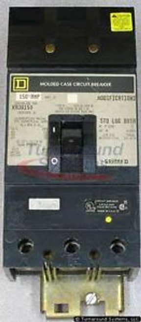Square D KA36150-LG5 Circuit Breaker, 150 Amp, I-Line