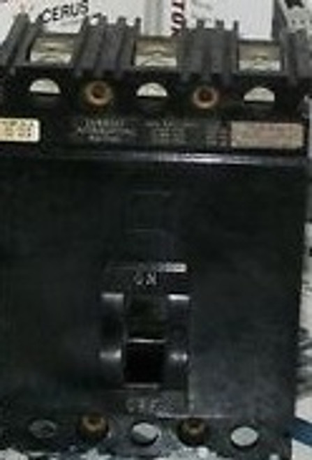 USED Square D FAL36015 Black Faced Circuit Breaker 3 pole 15 amp 600 volt