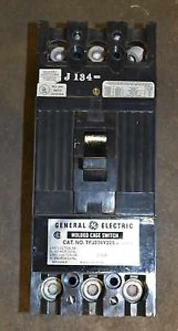 GE General Electric Molded Case Switch TFJ236Y225 225A 600V 3P 1YR WARRANTY