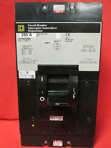 SQUARE D LAP36250MB 250 AMP 3 POLE CIRCUIT BREAKER .............. VA-76