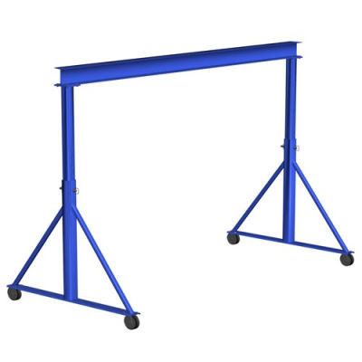 GorbelA® Steel Gantry Crane, 15' Span & 17'-20' Adjustable Height, 10,000 Lb. Capacity
