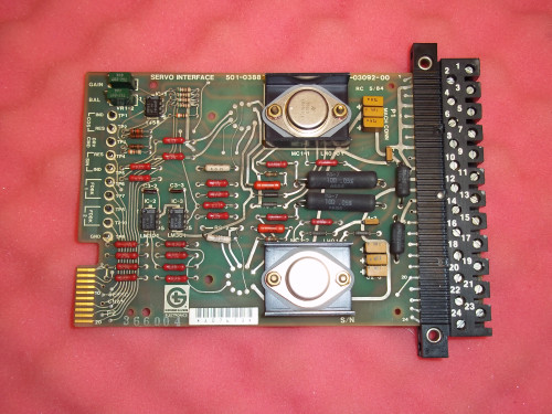 Giddings & Lewis  Servo Interface Board  501-03882-00 / 502-03092-00