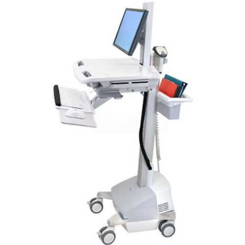 Ergotron ® SV42-6301-1 StyleView ® Medical Cart with LCD Pivot, SLA Powered