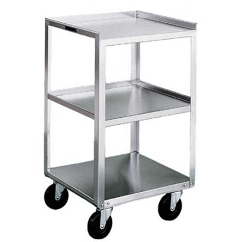 Lakeside ® 469 Stainless Steel Mobile Equipment Stand, 3 Shelves, 500 lb. Capacity