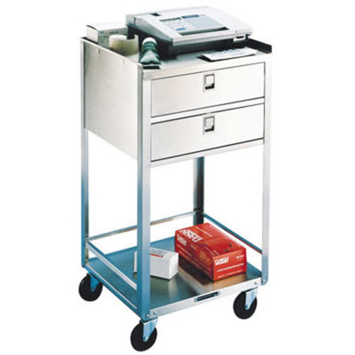 Lakeside ® 358 Stainless Steel Equipment Stand, 2 Shelves, 2 Drawers, 300 lb. Capacity