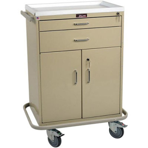 Harloff Classic Two Drawer Multi-Treatment Cart Standard Package, Navy - 6200