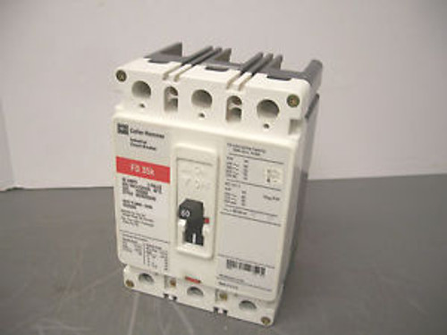 CUTLER-HAMMER CIRCUIT BREAKER CAT FD3060 60A/600V/3POLE