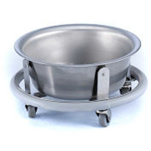 Blickman 8766Ss Stainless Steel Round Sponge Receptacle With 8.5 Quart Basin