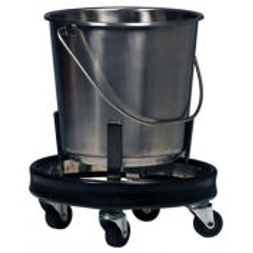 Graham-Field 3267 Stainless Steel Kick Bucket and Stand Set, 12.5 Quart Capacity