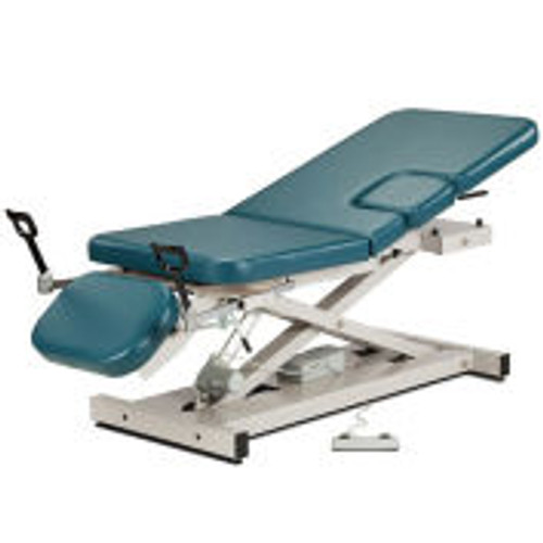 Clinton-85309 Open Base Multi-Use Power Imaging Table with Stirrups