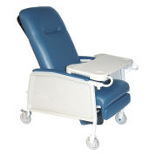 3 Position Geri Chair Recliner, Blue Ridge