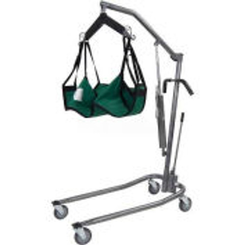 Drive Medical 13023SV Hydraulic Silver Vein Patient Lift with 6-Point Cradle