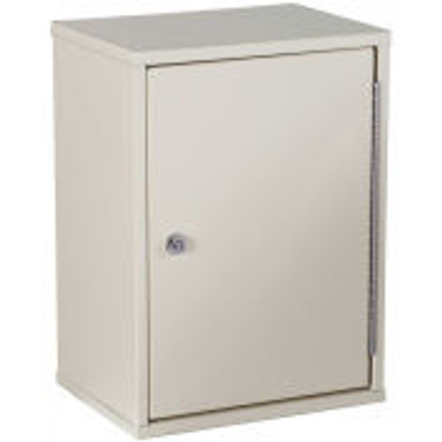 Harloff Heavy Duty Narcotics Cabinet, Deep Profile, Double Door/Double Lock, 11 "W x 8 "D x 15 "H Beige