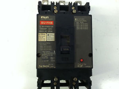 Fuji 125 Amp Circuit Breaker BU-FHB3125