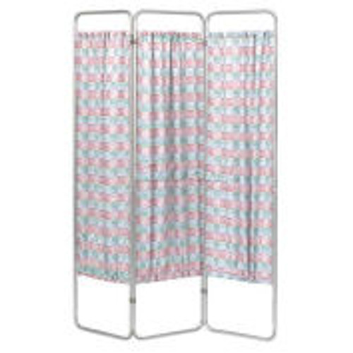 Omnimed® Privacy Economy Folding Screen Frame, 3 Sections