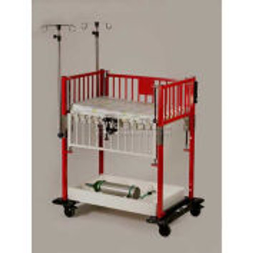 NK Medical Standard Neonatal Cribette E1965CL-MF, 24 "W x 36 "L x 44 "H, Fowler Deck, Epoxy