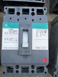 GE THED136040 3p 40amp 600v circuit breaker warranty