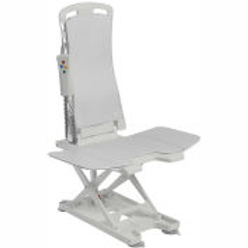 Drive Medical Bellavita Auto Bath Tub Chair Seat Lift 477200252, 300 lbs. Capacity, White