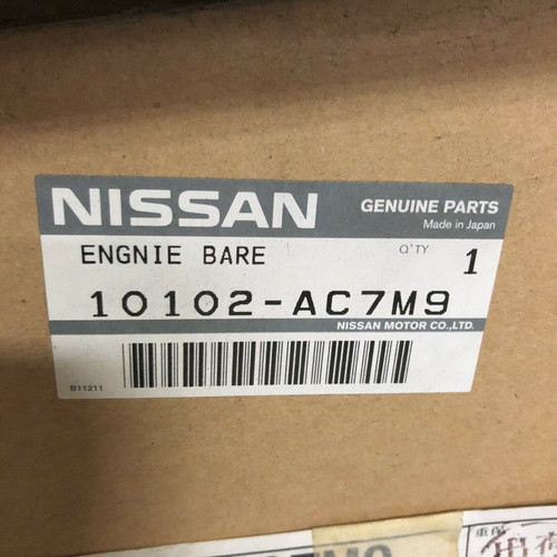 OEM Infiniti Engine 10102-AC7M9 For G35