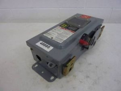 Square D 30 Amp Safety Switch CHU361AWK 49995