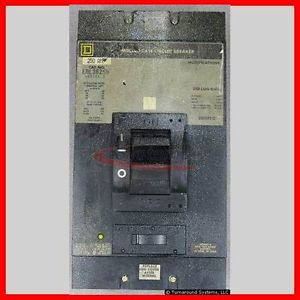 Square D LAL36250 Circuit Breaker, 250 Amp 600 Volt 3P