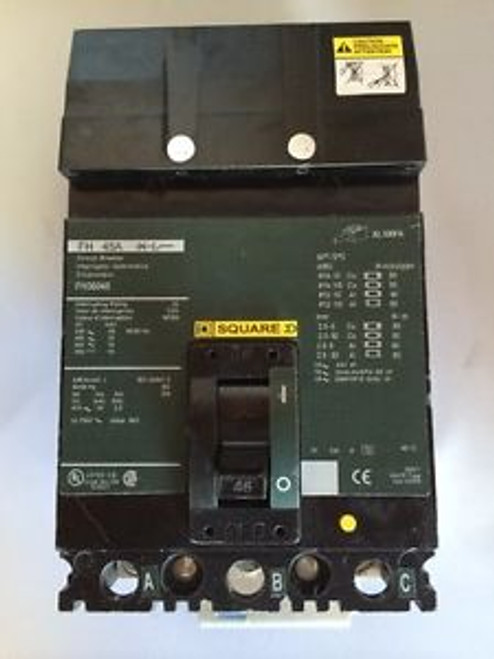 Square D. FH36045 I Line Circuit Breaker