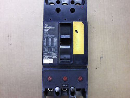 Westinghouse KB KB3250F 3 pole 250 amp 600v 225 amp trip Circuit Breaker