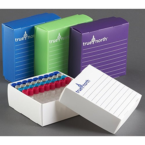 Stellar Scientific - TRUE NORTH Thin film freezer box/cryo box for microtubes - 10/PK