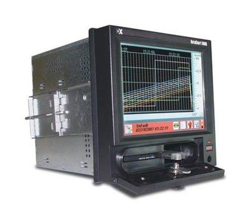 DC6-1-12-10011 -"DataChart 6000, with 12 Universal Inputs and 6 Form A Output Relays - 21CFR11 Compliant - DataChart 6000 Paperless Recording System, Monarch Instrument - Each