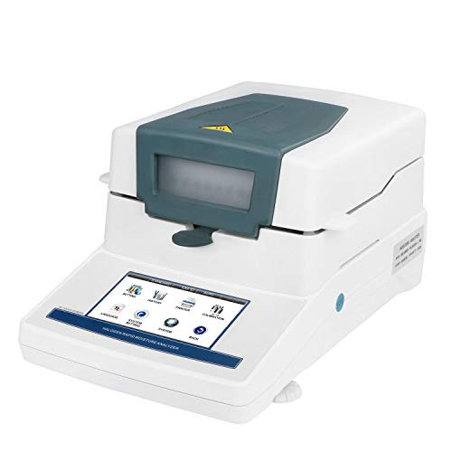 U.S. Solid USS-HMA03 Moisture Analyzer, 110g x 1mg, 0.01% Readability, Touch-Screen Type